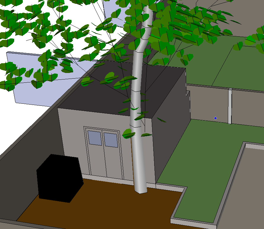 Original shed Sketchup model