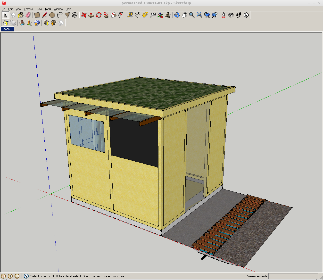 Greenhouse planks2 stage